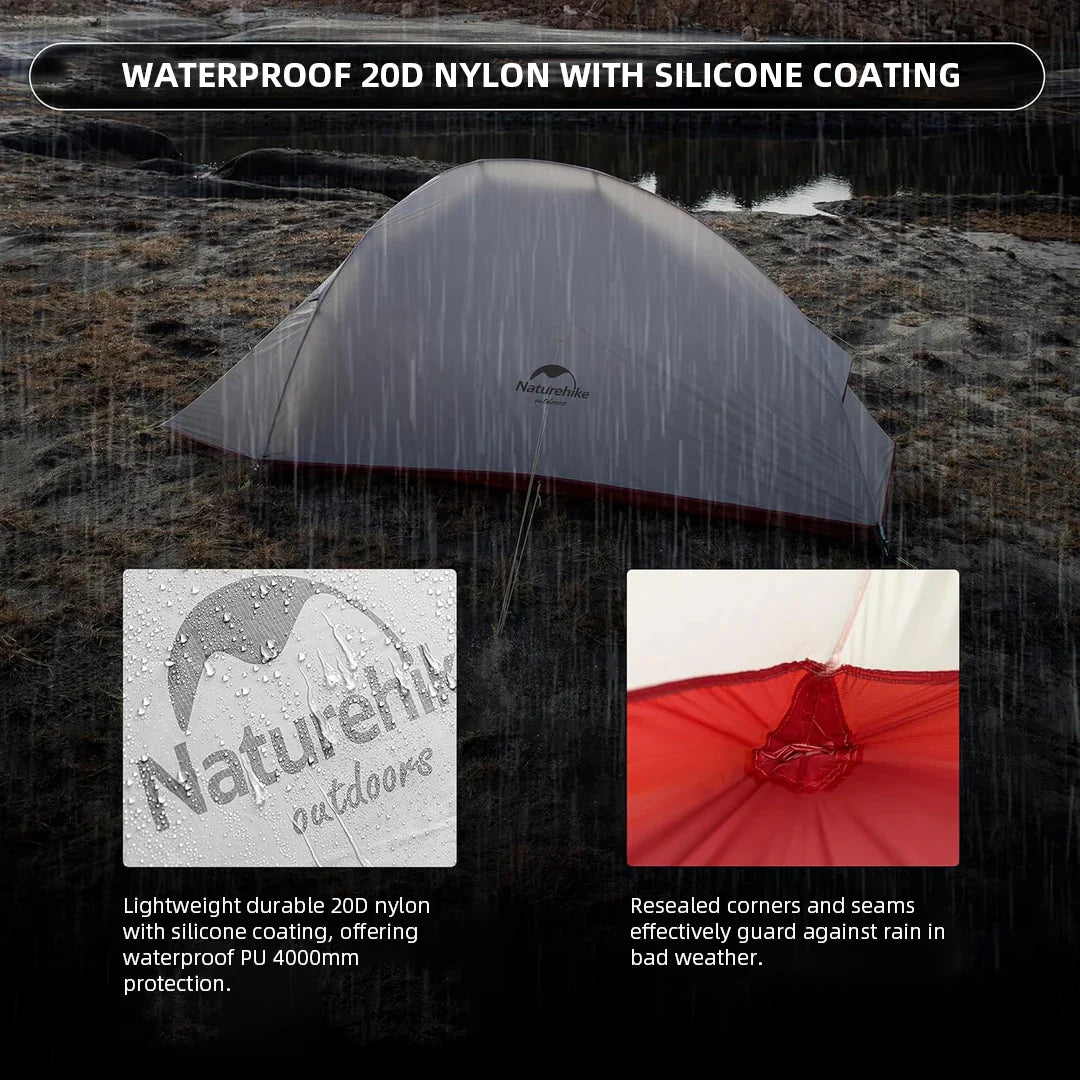 Naturehike Cloud Up 2 Lightweight Backpacking Tent